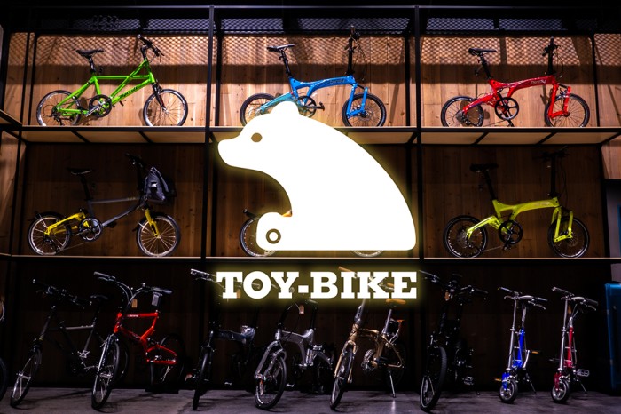 キャンピングカービルダーが始めたミニベロ専門店「TOY-BIKE」