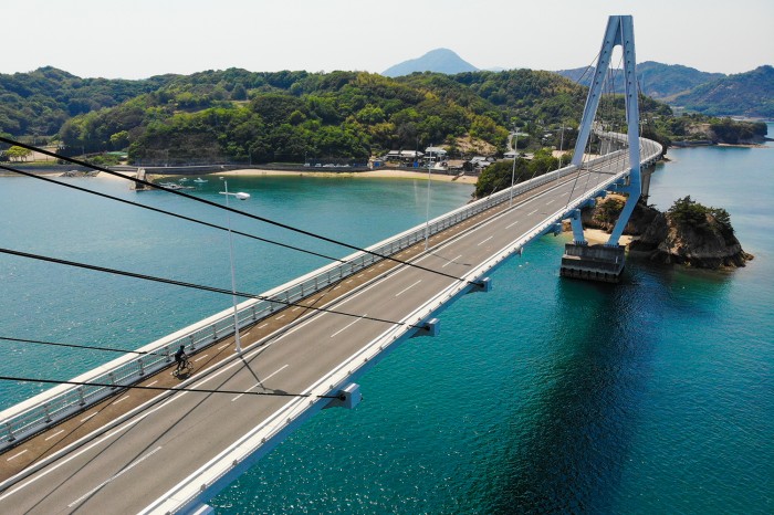 青い海と空の自転車天国「ゆめしま海道」ミニベロ・ポタリングの旅