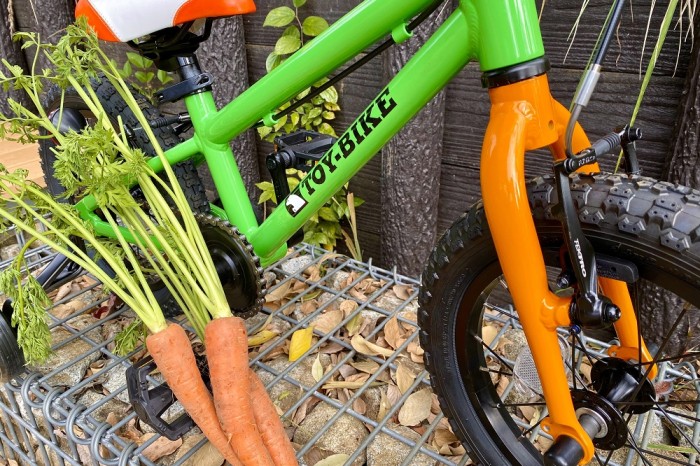 ヨツバサイクル×TOY-BIKE　キャロットグリーン限定モデル先行受注会のお知らせ