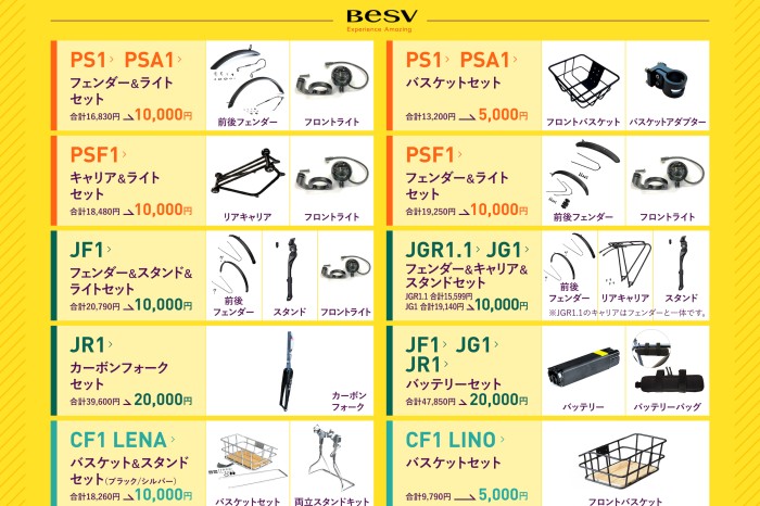 BESV車体お得情報💓and　今月のはせがわ👩