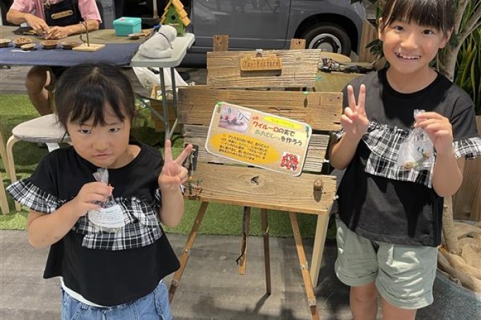 夏休みのワ－クショップ盛り上がりました！