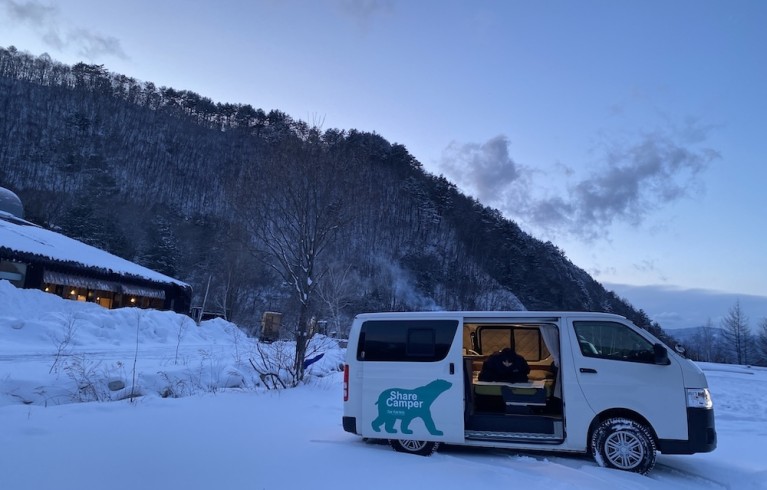 マイナス10度の車中泊！