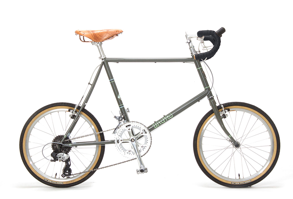 BRUNO MINIVELO 20 ROAD DROP WORLD TRAVELER MODEL[マットグレー 