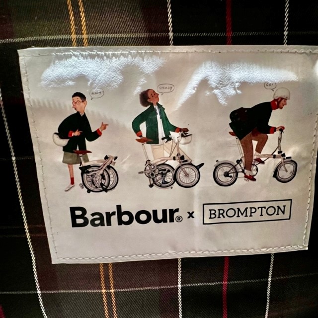 Barbour × Brompton コラボバッグ入荷！！ | トイファクトリーの