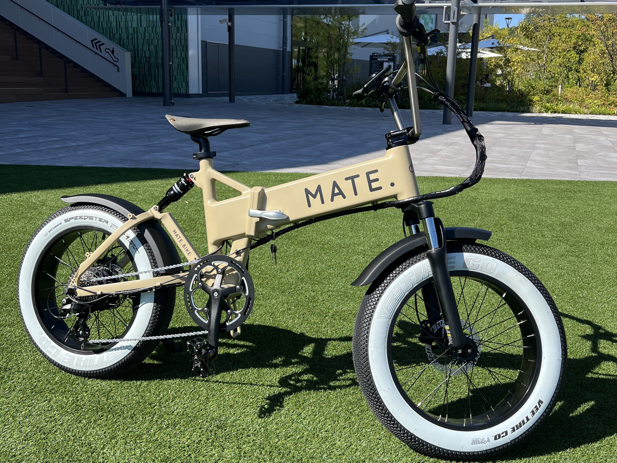 matebike matex 純正ハンドル メイトバイク - 自転車